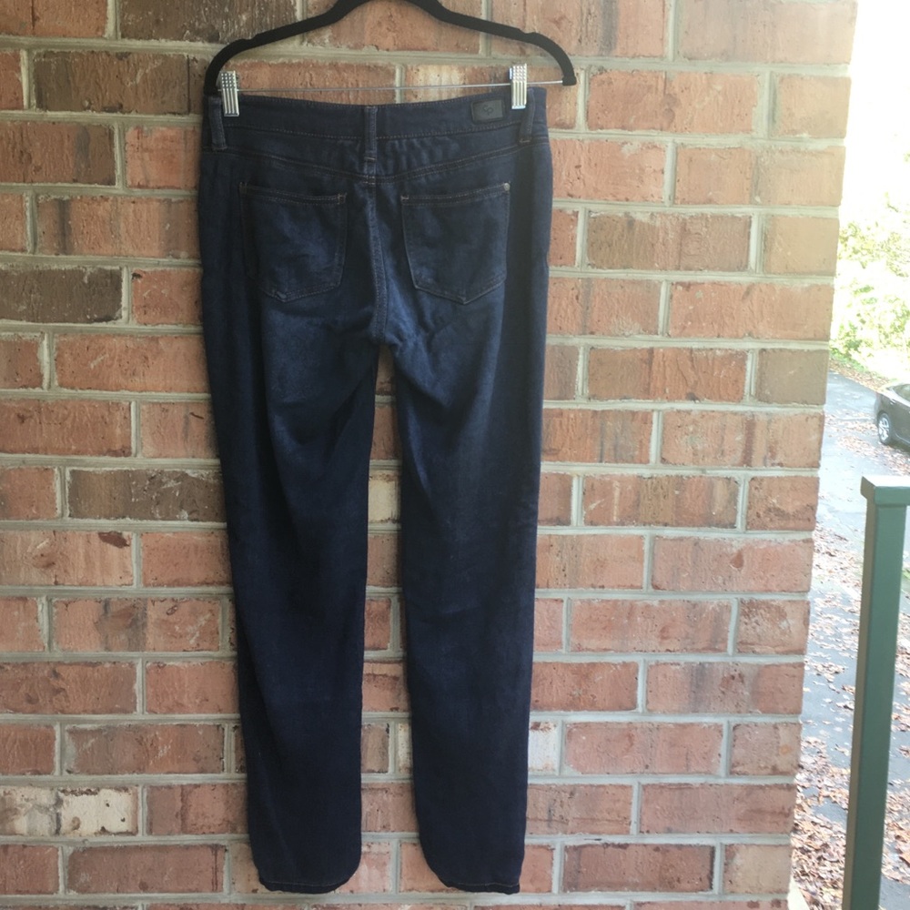 Celebrity Pink Dark Wash Skinny Jeggings - Picture 3 of 4